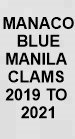Manaco Camano blue manila clam pictures, mainly 2019 to 2020