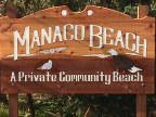 Manaco Beach Sign